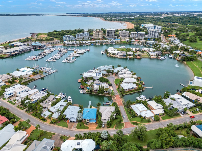 Cullen Bay Marina Map
