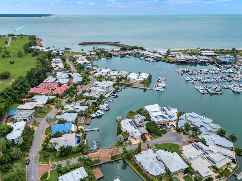 Cullen Bay Marina Map