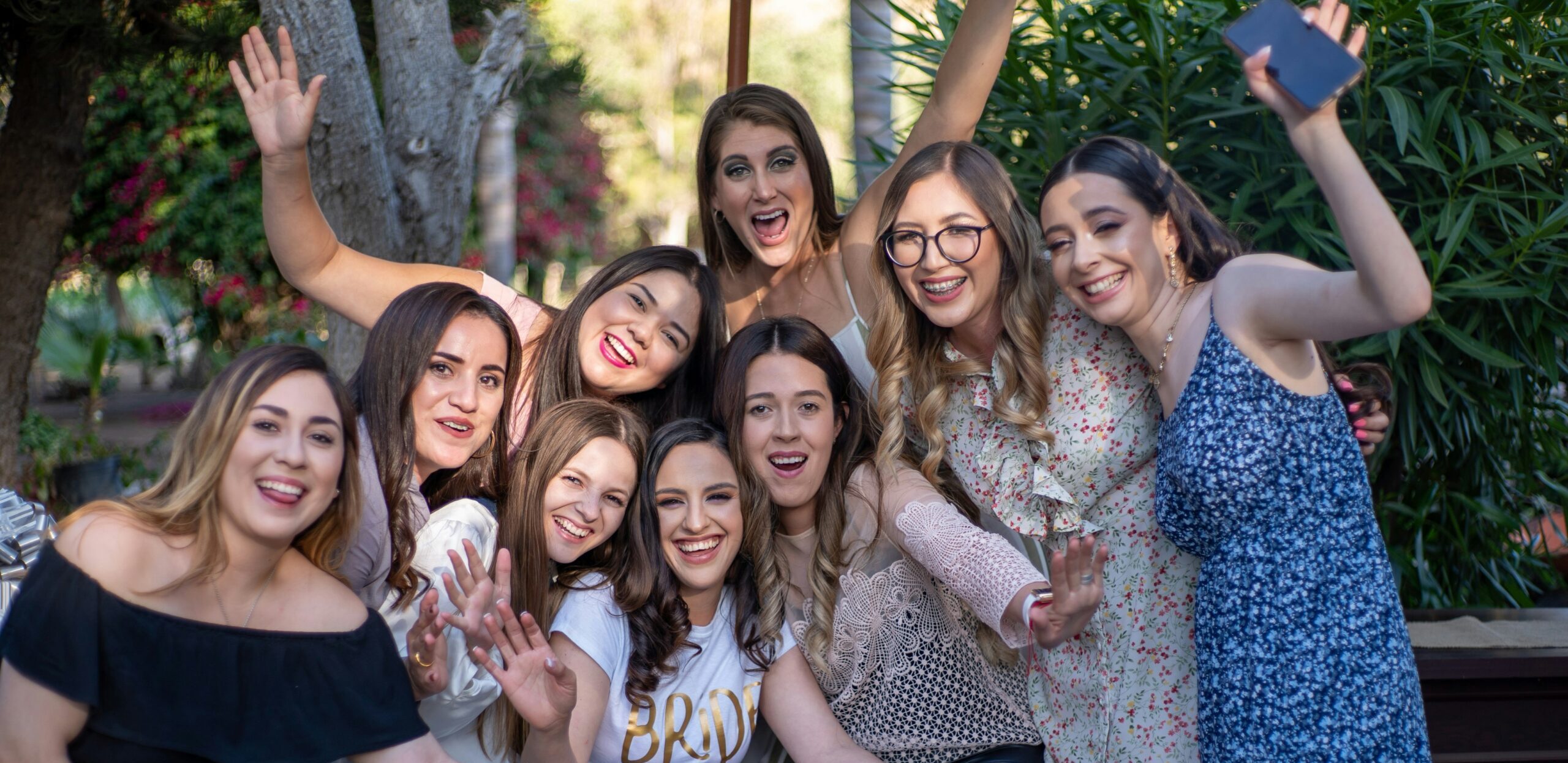 Women posing for a photo, girls' weekend in Darwin