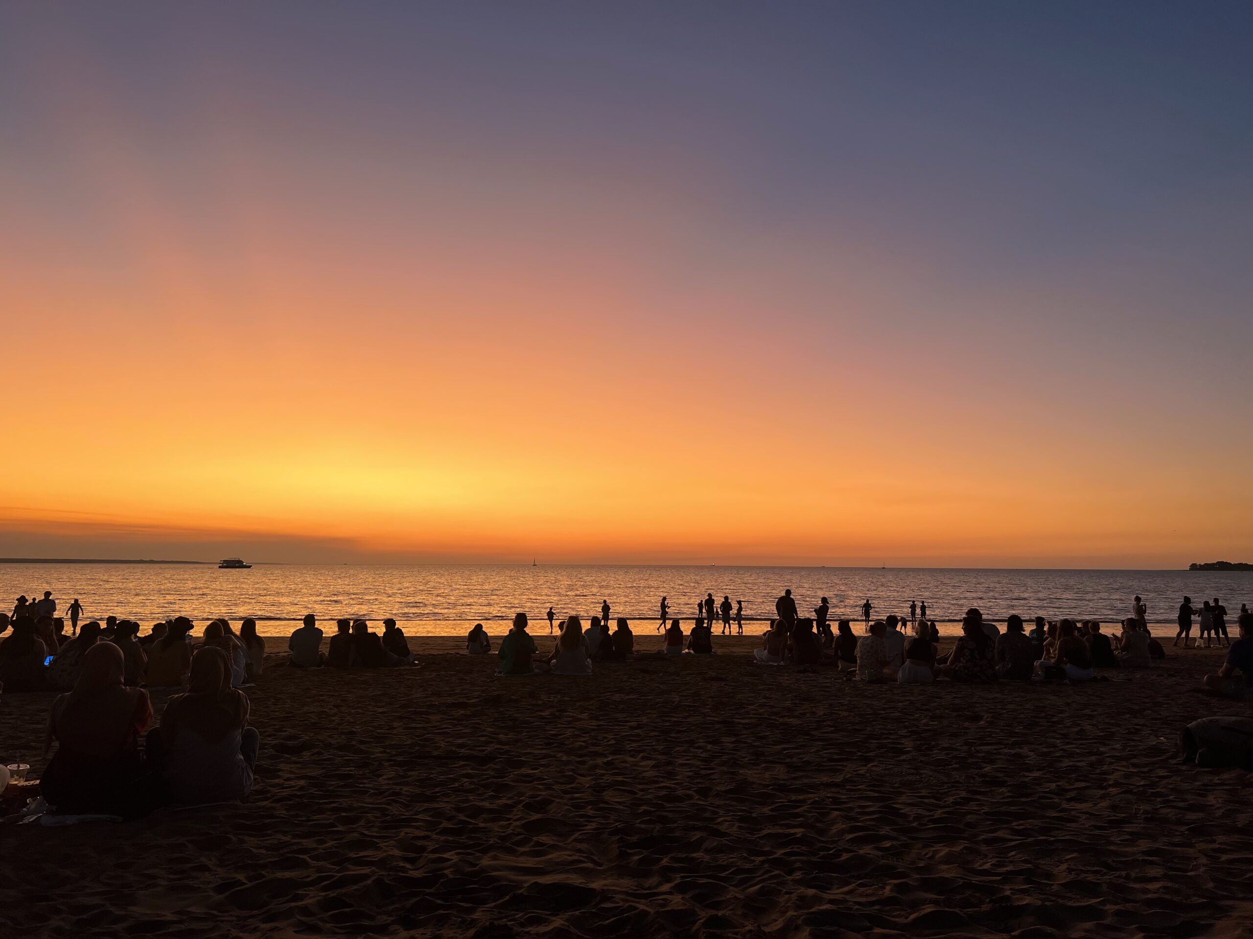Sunset at Mindil Beach Sunset Market, Darwin, NT